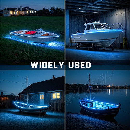 Tira de luz LED 2538 SMD azul impermeable controlador IR 5M para Yamaha Wolverine - Imagen 3 de 17