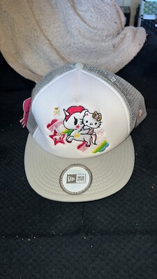 Tokidoki X New Era rare vintage hat cap Tokidoki TKDK Hat New Era Mens One Size Snapback Snap Cap | eBay main image 4