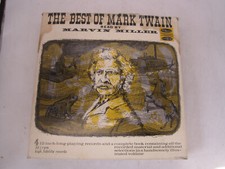 Marvin Miller The Best Of Mark Twain Living Literature LIT-H 4xLP Box Set VG+ NM