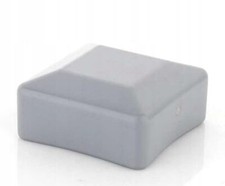 Fence Post Cap 100x100mm Fence Caps Grey Post Cap Pyramid Square