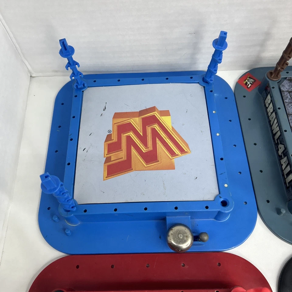 Lote Mini Micro Anillos WWF 1997 Jakks Incompleto Para Piezas Foto 2 de 4