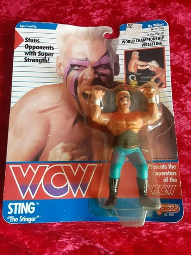Sting - Unopened WCW Galoob... WWE, NWA, WWF, ECW,...
