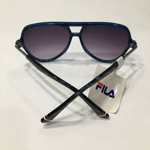 FILA Sunglasses SF9342 0T31 Blue/Grey Gradient 58 mm Non-Polarized - Picture 3 of 7