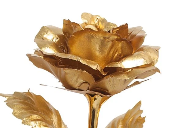 Goldene Ewige Gold Rose Muttertag Hochzeit Jahrestag Jubiläum Namenstag Geschenk - Bild 4 von 4