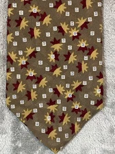 Nino Cerruti Handmade Men's 100% Silk Necktie 56x4