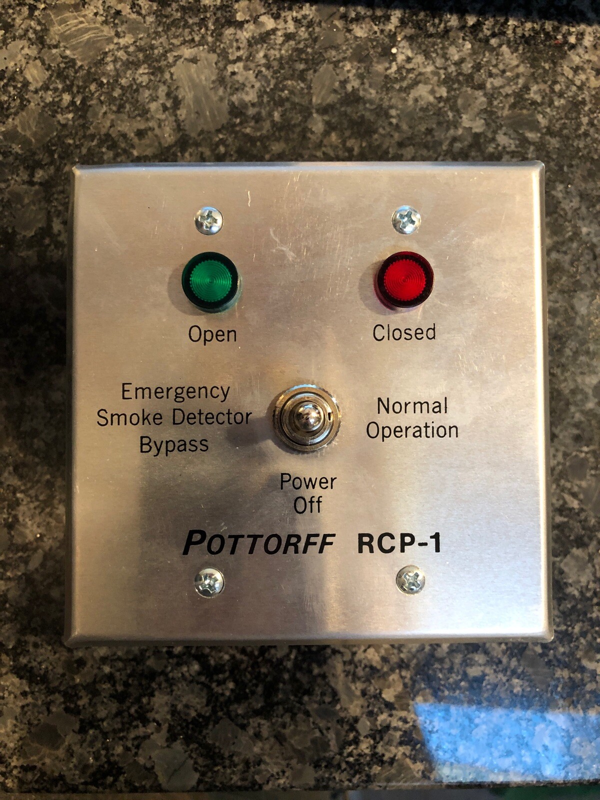 Remote Control Switch Panel Rcsp Idt POTTORFF RCP-1 remote control panel 3-pos. switch, position-indicator ...