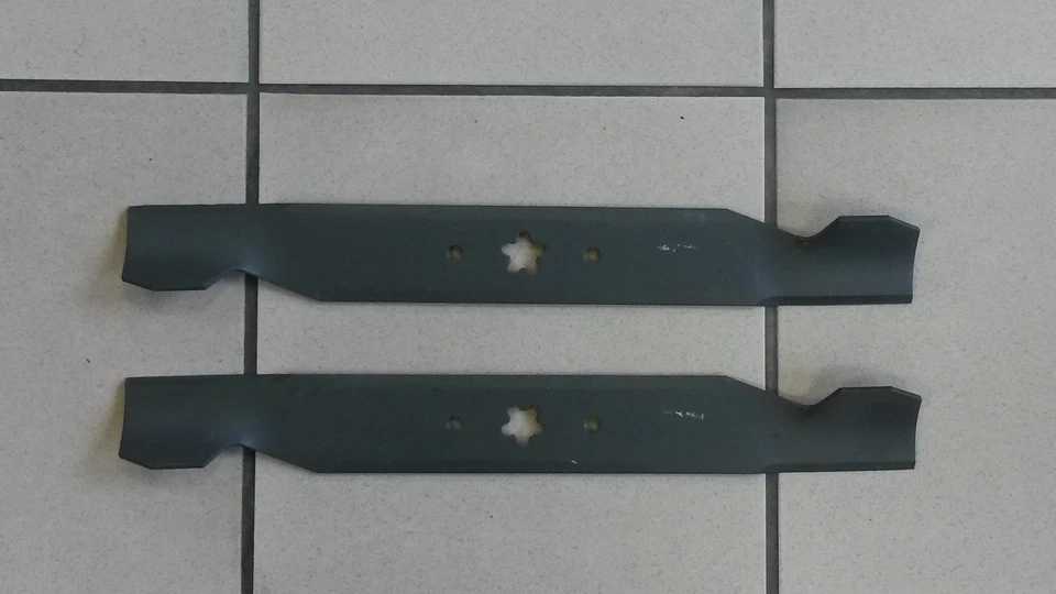 MARKENLOS 2 Messer f. Husqvarna/ AYP Rasentraktoren 532 1384 96, 532 1278 41 46cm