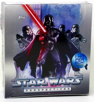 TOPPS STAR WARS PERSPECTIVES EURO EDITION BOX BLOWOUT CARDS