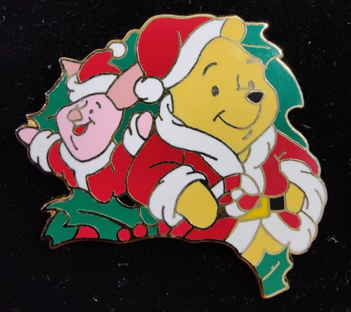 Winnie the Pooh Christmas Walt Disney World Patches & Pins (1968
