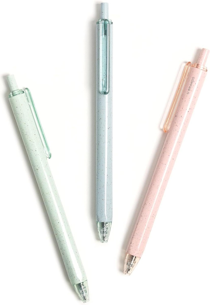 U Brands U-Eco Gel Ink Pens, Pastel Speckle, Count (Pack of