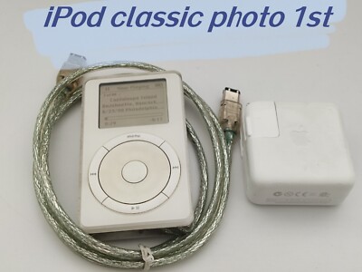 動作品】初代iPod (Scroll Wheel)第一世代 M8541 5GB
