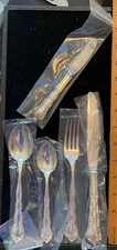 6 KIRK CHERYL STERLING SILVER FLATWARE  6 SETTINGS 5 PIECES PER SETTING 30 PIECE