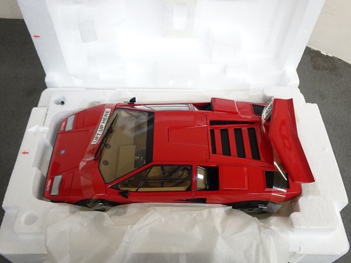 KYOSHO 1/12 Lamborghini Countach LP500S WW Red Die-Cast Car series 08613RV New - Picture 3 of 12