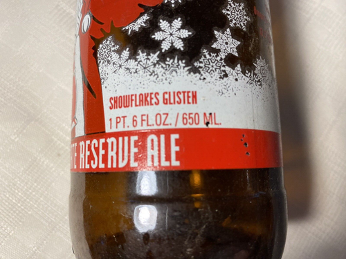 Empty VTG Rogue Brewery Santa's Private Reserve Beer Bottle Ashland Oregon 1pt - Picture 5 of 9