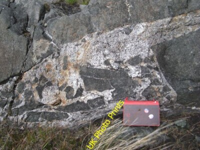 Foto 6x4 Agmatit Belichtung Cloch na Ron The gabbroic rocks of Errisbeg a c2015
