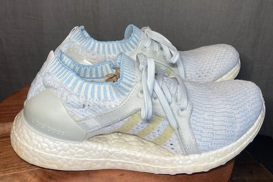 Adidas UltraBoost X x Parley Womens Athletic Shoes Baby Blue Womens Size 7.5
