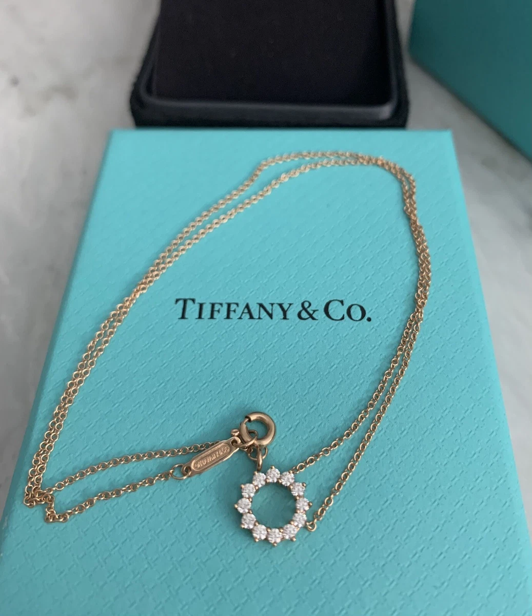 Tiffany open hotsell circle necklace