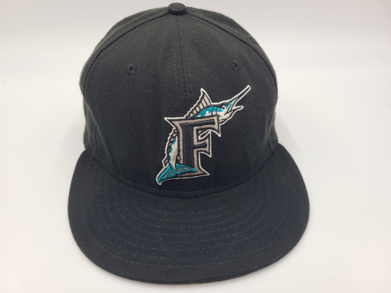 Florida Marlins New Era 59Fifty Fitted 8 Hat Cap Miami Men MLB Baseball Black