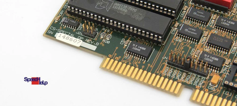 Compu Shack CS-Special DP Arcnet 16-Bit ISA BNC Network Card Ethernet LAN - Image 2 of 3