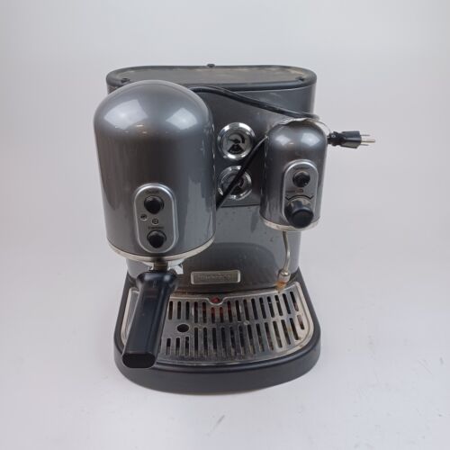 KitchenAid Pro Line Espresso Machine, Duel Boiler Hot Water Steam KPES100 Gray - Picture 1 of 10
