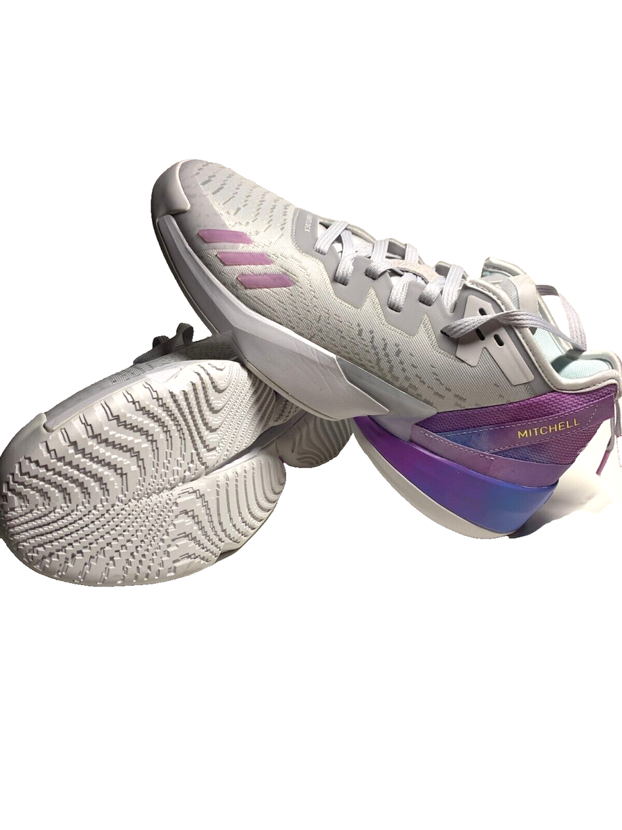 NEW! ADIDAS DON Issue 4 Dream It * Gray/Prpl Basketball  display picture 2