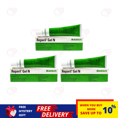 3 X Reparil Gel N 40g Anti-Inflammatory, Pain Relieving & Swelling FREE SHIPPING