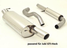 Friedrich Motorsport Edelstahl-Sportauspuffanlage Gr.A für VW New Beetle & Cabri