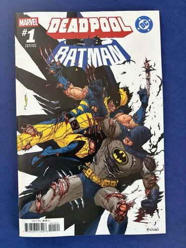 Marvel / DC: Deadpool / Batman #1 1:25 Steve McNiven Variant (2025)