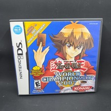 Yu-Gi-Oh! World Championship 2007 (Nintendo DS, 2007) - Manual, No Cards, Tested