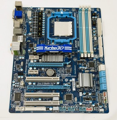 Gigabyte GA-880GA-UD3H AM3 ATX Motherboard AMD 880G