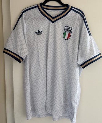 Italy Italia FIGC Adidas Away Soccer Jersey Shirt 2026 Climacool NWT 2XL XXL