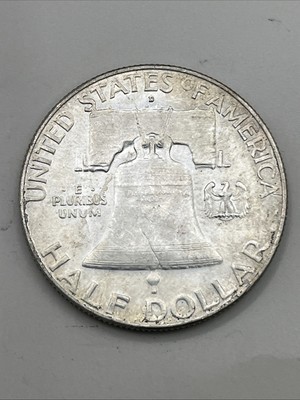 1957-D 50C Franklin Half Dollar | eBay