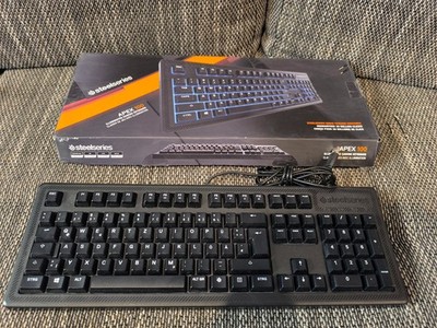 SteelSeries Apex 100, kabelgebundene Qwertz Gaming-Tastatur