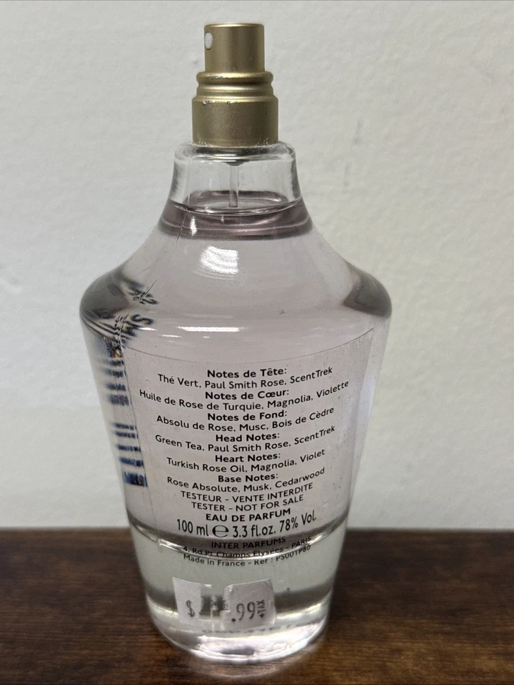 Paul Smith Rose EDP Spray 3.4 FL. OZ. Sin caja sin tapa Foto 2 de 3