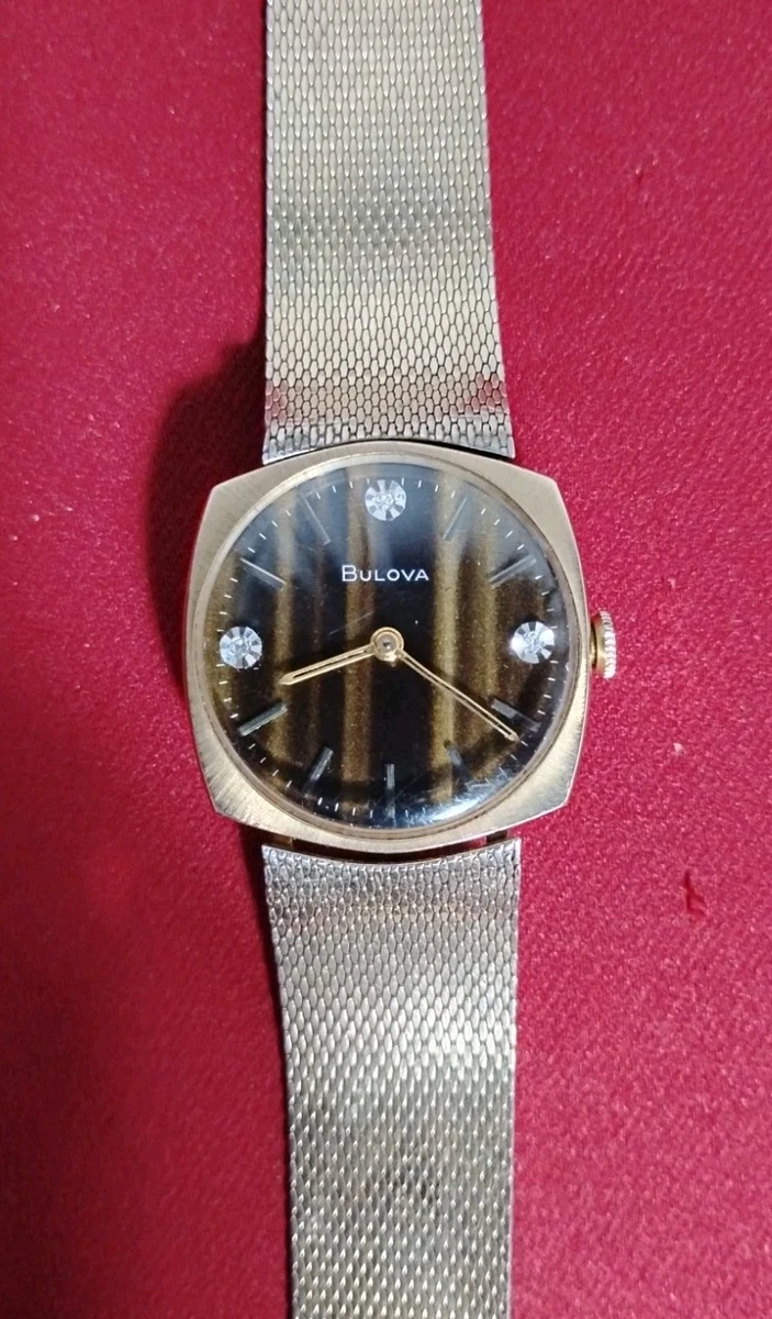【稼働】 BULOVA GRAND PRIX ヴィンテージ スクエア 腕時計 Bulova Square Wristwatches with Vintage for sale - eBay