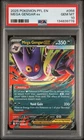 2025 POKEMON PFL EN-PHANTASMAL FLAMES #056 MEGA GENGAR EX PSA 10