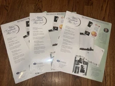 Creative Memories 12x15 White Scrapbook Pages RCM-15S LOT OF 3 (45 Sheets Total)