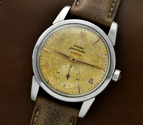 Vintage OMEGA Seamaster Automatic - 2848 Cal. 491 - Fat Lugs 34,5mm-  1954 Watch