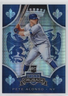 2019 Panini Chronicles Crusade Hyper Prizm 80/299 Pete Alonso #1 Rookie RC 0ls