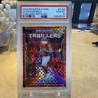 2024 Panini Rookies & Stars - Thrillers Jayden Daniels #T-JDS Red Plaid PSA 10