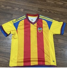 Soccer 2015-2016 Season Valencia Football Jersey Jr Firpo Size Large