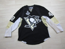 2009 Stanley Cup Authentic #48 Kennedy Pittsburgh Penguins NHL Jersey Sz 50