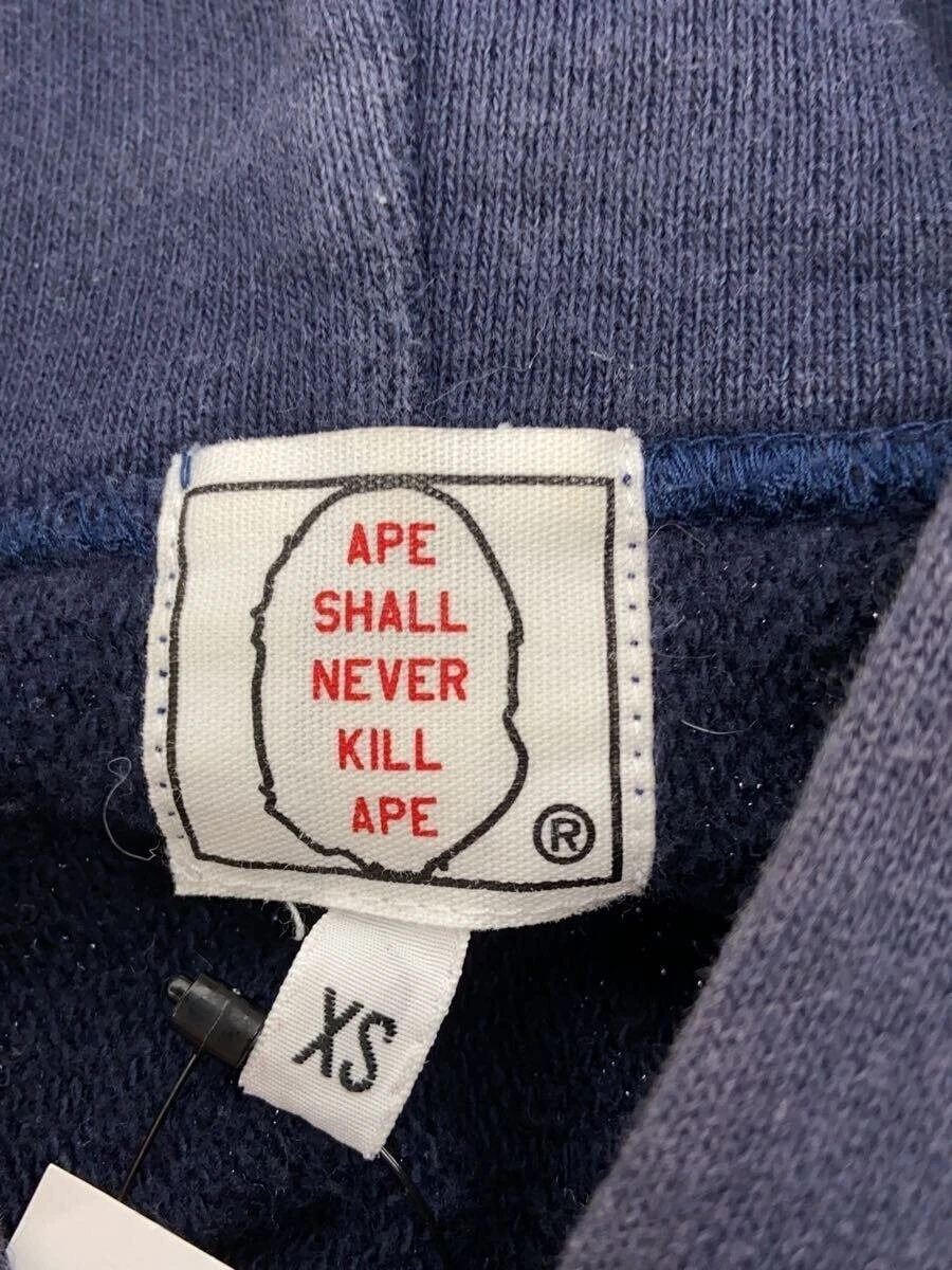 A BATHING APE (BAPE) Felpa con cappuccio A BATHING APE Navy XS usata