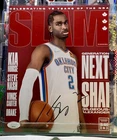 Shai Gilgeous-Alexander SIGNED 8x10 SLAM Color Photo AUTO JSA COA 2x MVP Thunder