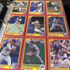 1990 Score Baseball Complete Set 704  + Complete MVP 56