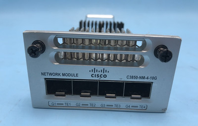 Cisco C3850-NM-4-10G 4-Port 10 Gigabit Ethernet Network Module 3850 Series