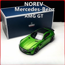 NOREV 1/18 Mercedes AMG GT Green Magic Simulation Alloy Car Model Gift Ornament