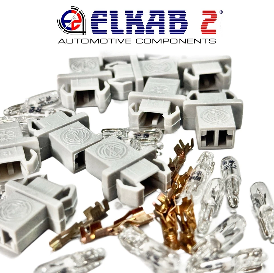 5 Luci Lampadine T5 con 5 Portalampada Cruscotto Spie Fiat Alfa Lancia ORIGINALI - Bild 4 von 4