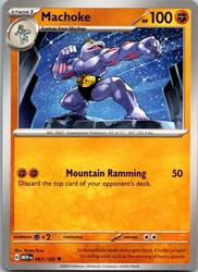 Machoke 067/165 Scarlet & Violet 151 Uncommon