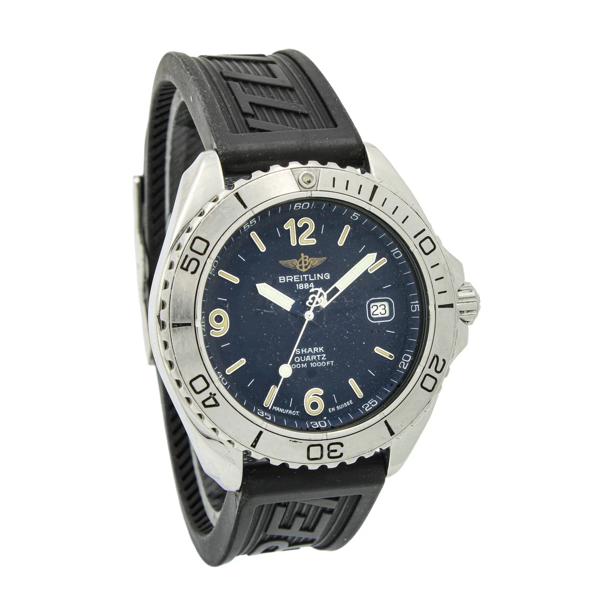 Verre De Montre Breitling Chrono Shark Auto D'origine - Pièce Détachée 13051 BRE 231 42